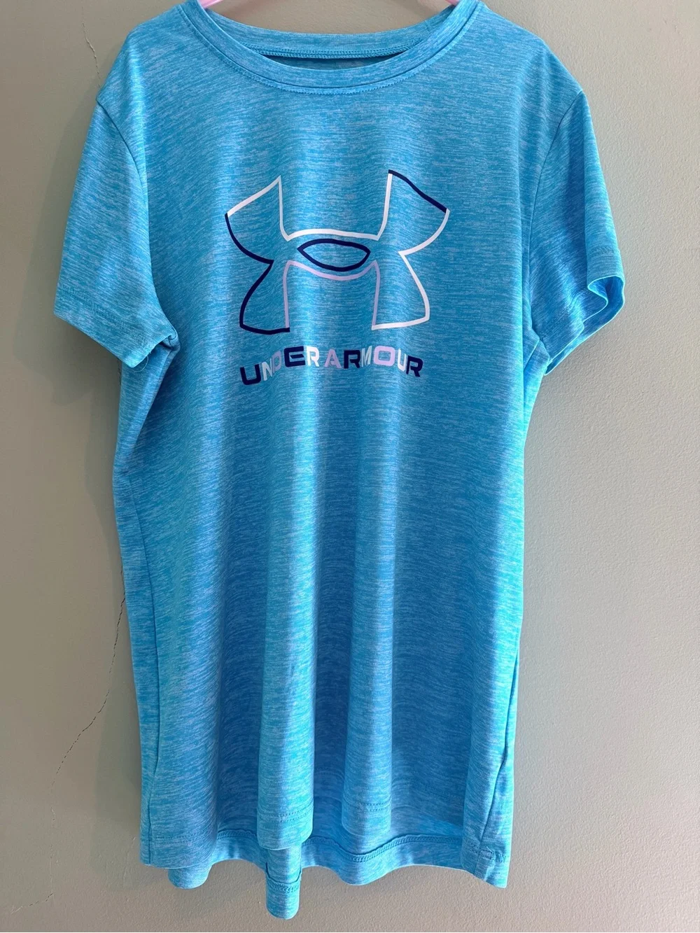 Under Armour Light Blue Performance Short-Sleeve Tee